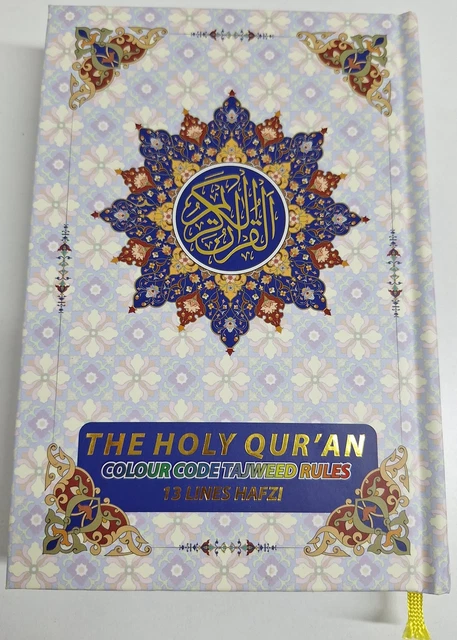 Quran wiht colour coded Tajweed