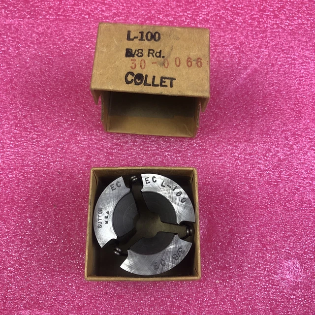 Sutton Tool Co. L-100 3/8” Tube Squaring Facing Collet 30-0066 301 Tri-Tool