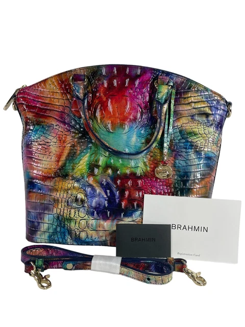 Brahmin Large Duxbury Awestruck Satchel Crossbody Bag New with Tag