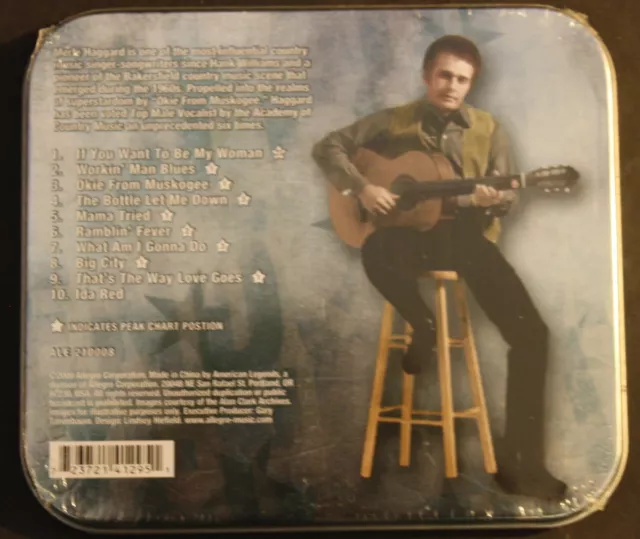 MERLE HAGGARD--OKIE FROM Muskogee--Collector Tin--(Cd) New $6.99 - PicClick