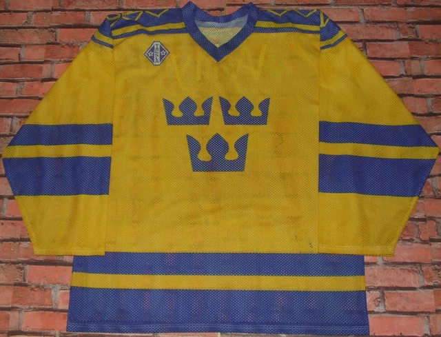Maillot Hockey Suède Sverige Träningströja SVENSKA ISHOCKEY L/XL - Occasion