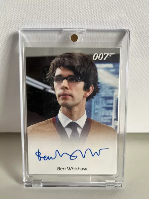 Ben Wishaw as Q - Autogramm - James Bond - Upper Deck