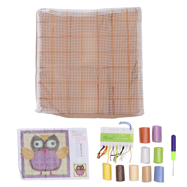 1 Set Stickzubehör Kit DIY Häkeln Kissenbezug Set Stoffnadeln Fadenzubehör Stick