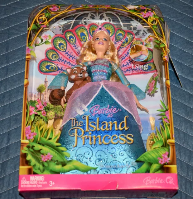 Rare 2007 Mattel Barbie as The Island Princess Rosella Collectors Doll K8103 ~A2