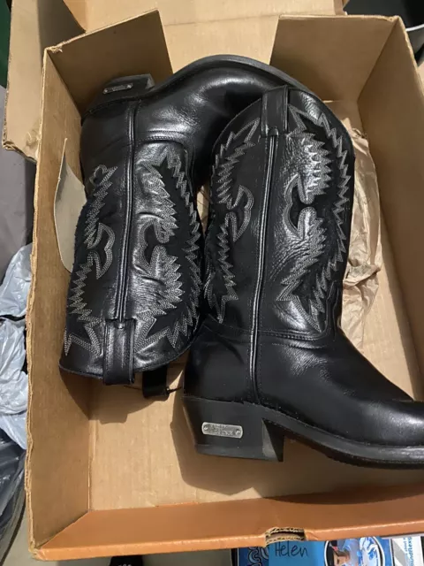 Harley Davidson Leather Boots Ladies Size 9 NIB