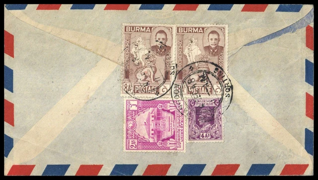 1948, Birma, 90 u.a., Brief - 2804656