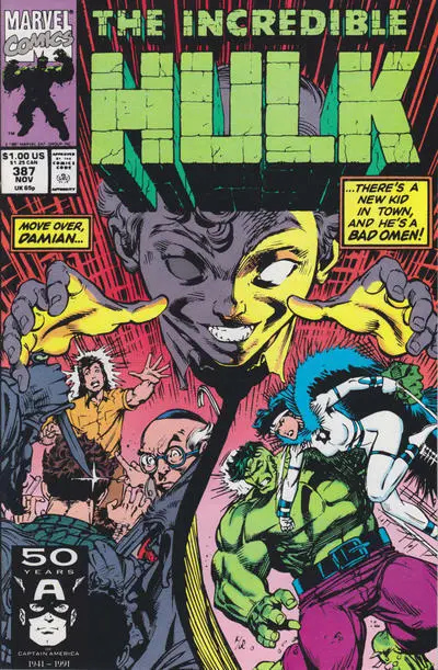 Incredible Hulk, The #387 VFNM Marvel Comics November Nov 1991