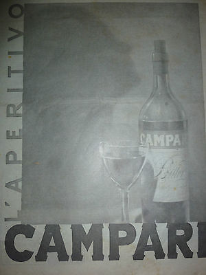 # Advertising Pubblicita' L'aperitivo Campari -- 1938