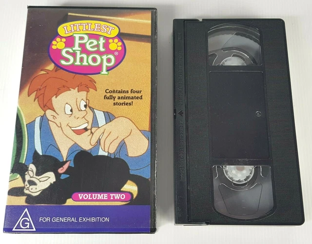 LITTLEST PET SHOP Volume 2 Cartoon Kids VHS PAL Video Tape 90s 1995