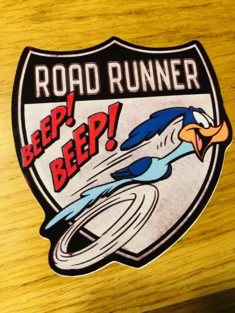 ROADRUNNER BEEP BEEP Aufkleber Sticker Hot Rod US Car Custom Auto Motor V8 Mi474