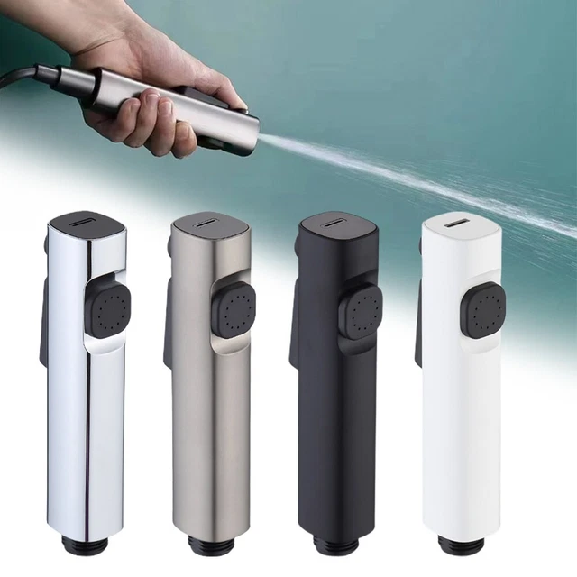1 pieza cabezal de bidé de ducha de inodoro aerosol de mano, para ducha sanitaria Shattaf duradera