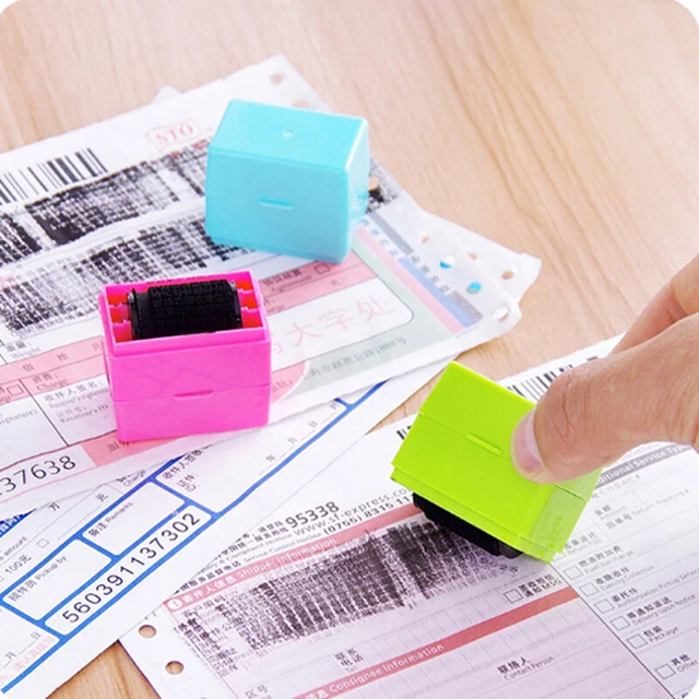 Roller stamp data security protection theft prevention id identity*guard rolYJFY
