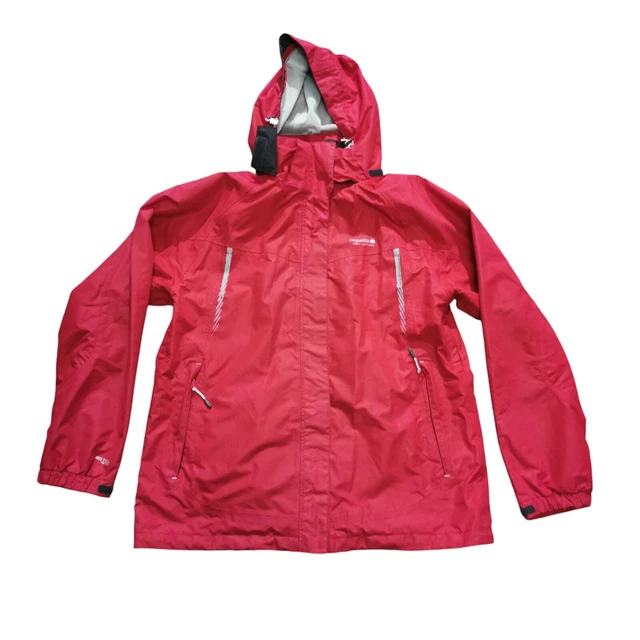 REGATTA ISOTEX 5000 Jacket Womens Size 16 UK Red Hooded Waterproof Hiking 19.99 PicClick UK