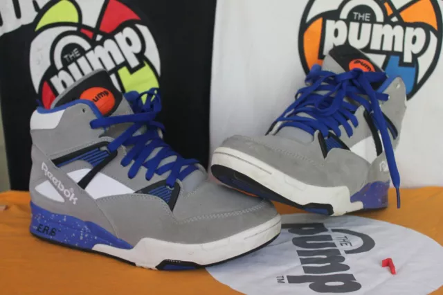 Reebok pump sneakers : Omni Zone grey blue white, EU 40,5, US 8, UK 7