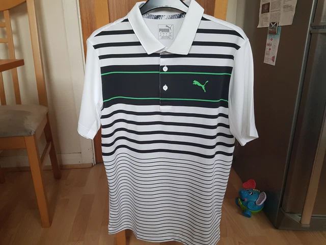PUMA SPOTLIGHT GOLF Men s Polo Shirt 578438 Small New Puma Black