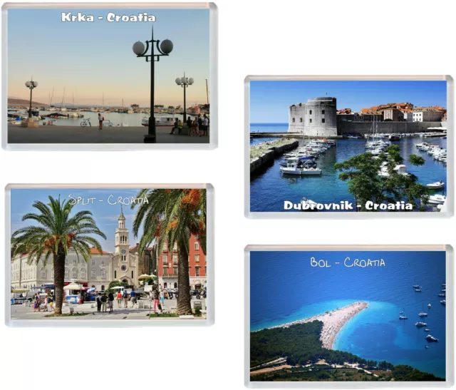 Various - Croatia - 96 x 67mm Jumbo Fridge Magnet Gift Souvenir Present