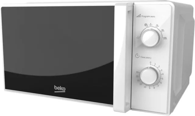 Beko Four à micro-ondes 20 litres 700W Mécanique Blanc MOC20100WFB