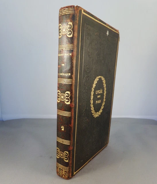 CAMPE / DECOUVERTE DE L'AMERIQUE T2 / 1833 BELIN LE PRIEUR (gravures)