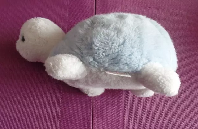 S7 / doudou peluche tortue bleu blanc BOULGOM