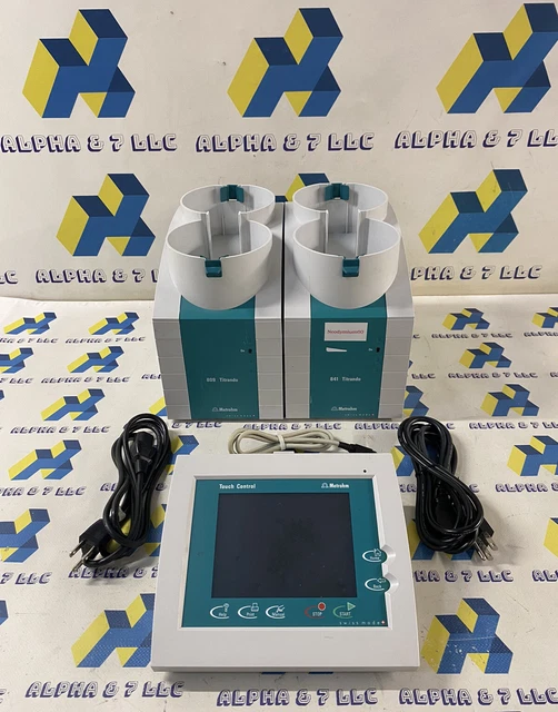 Metrohm 841 Titrando and Metrohm 809 Metrohm 840 PC Control