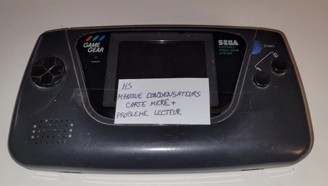 Console Sega Game Gear ⚠️ HS/Ne Fonctionne Pas/Pour Pièces