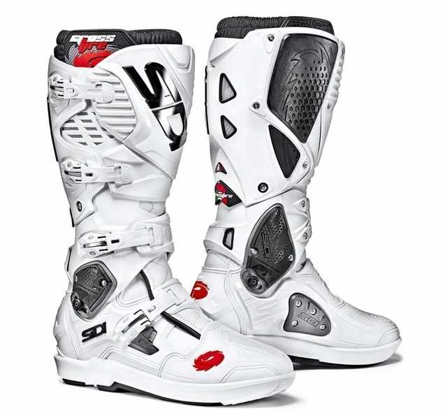 Stivali Moto Sidi Off-Road Crossfire 3 SRS Bianco Bianco