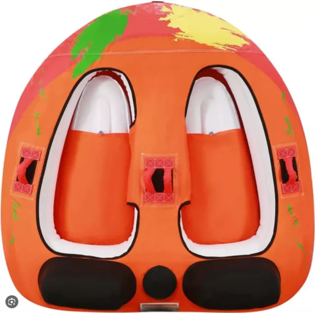 Maxkare Inflatable Towable Booster Tube Orange