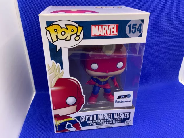 Funko Pop! Marvel GTS Exclusive Captain Marvel Masked - #154