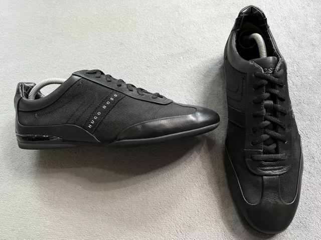 GENUINE AUTHENTIC MEN S Black Hugo Boss Space Select Trainers Size