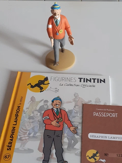 Collection 67 FIGURINE TINTIN COLLECTION Officielle N°67 SÉRAPHIN LAMPION LE RETOUR ...