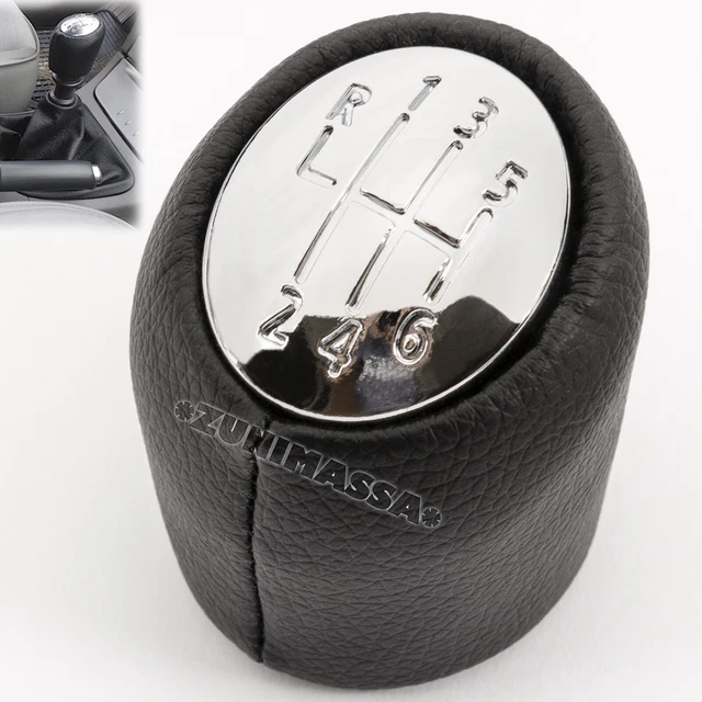 CUIR POMMEAU LEVIER DE VITESSE 6 VITESSES POUR RENAULT LAGUNA ESPACE VEL SATIS