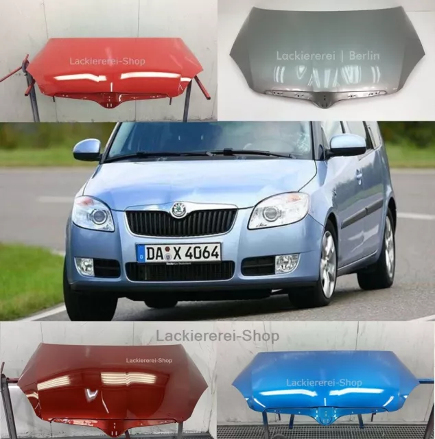 MOTORHAUBE LACKIERT IN WUNSCHFARBE NEU für Skoda Roomster 2006-2010