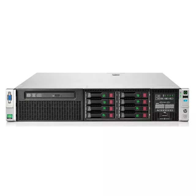 Serveur Rack HP DL380P G8 8SFF 2x E5-2630L +16GB RAM +P420 + 2 PSU HSTNS-5163 2