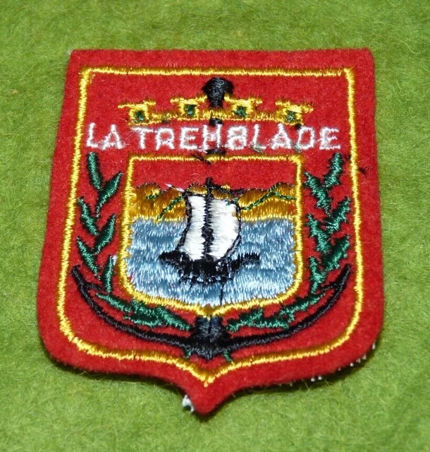 Grand Badge Brodé à Coudre Ou à Repasser Motif Tête De Panthère Noire