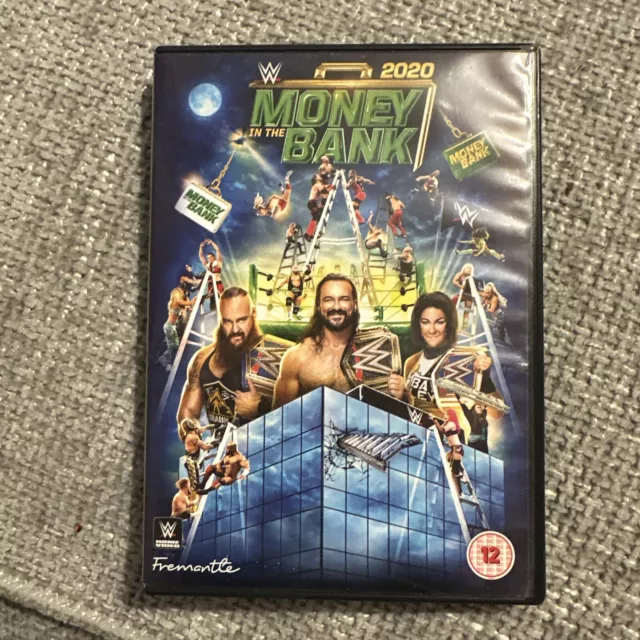WWE: Money In The Bank 2020 [DVD], Very Good, Asuka,AJ Styles,Bayley,Braun Strow