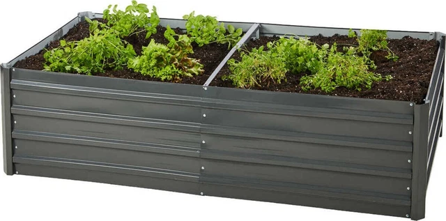 Hochbeet Metall Pflanzbeet Gemüsebeet Stahl Beet Pflanzkasten 160x80x45 cm