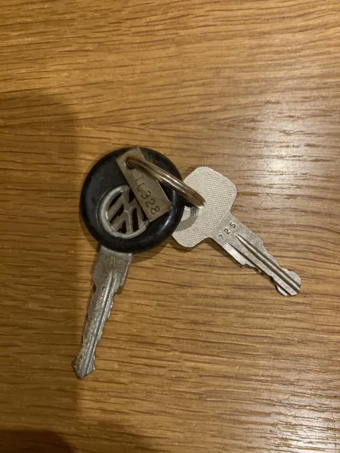 Voltswagen Car Keys Vintage