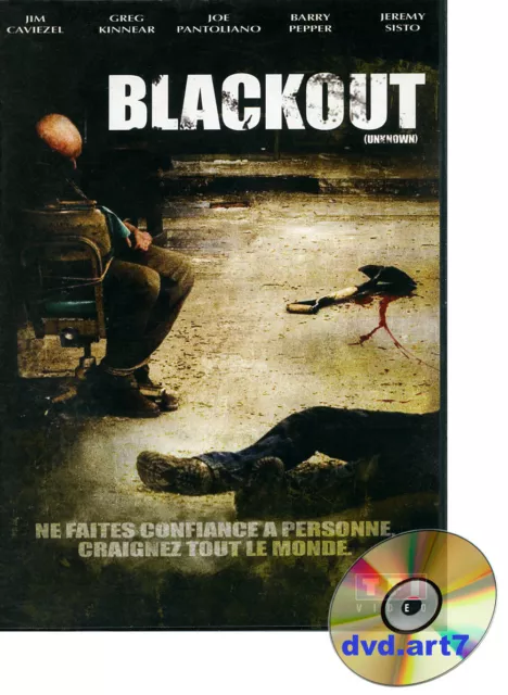 DVD : BLACKOUT - Jim Caviezel - Greg Kinnear