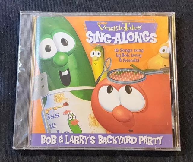 NOS VeggieTales: Bob and Larry's Backyard Party by VeggieTales CD 2002 Big Idea