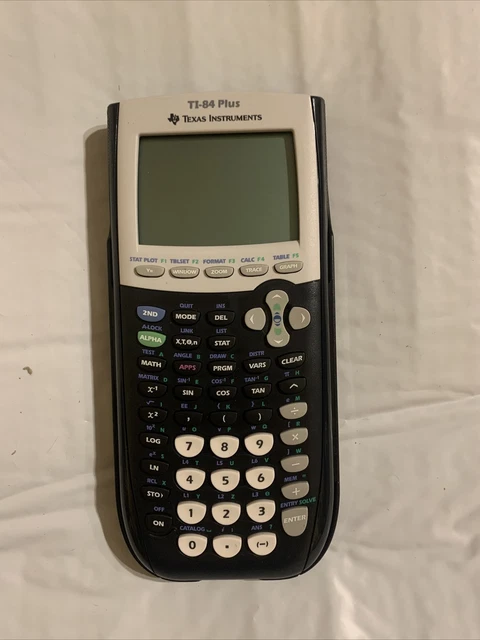 Texas Instruments TI-84 Plus Graphing Calculator - Black