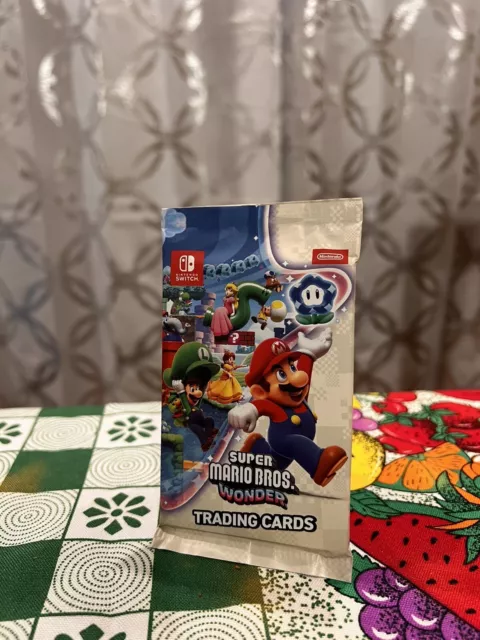 SUPER MARIO BROS Wonder - TRADING CARD PACK ONLY - New & Sealed IN HAND  $43.00 - PicClick