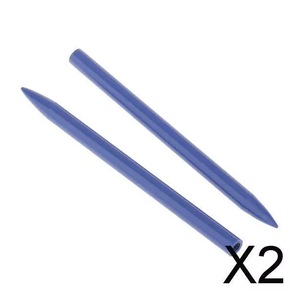 2X 2 Edelstahl DIY Paracord für Paracord Armband Leder Weben Blau