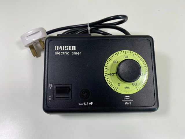 Temporizador eléctrico Kaiser modelo 4031 - Funcionamiento probado - en muy buen estado
