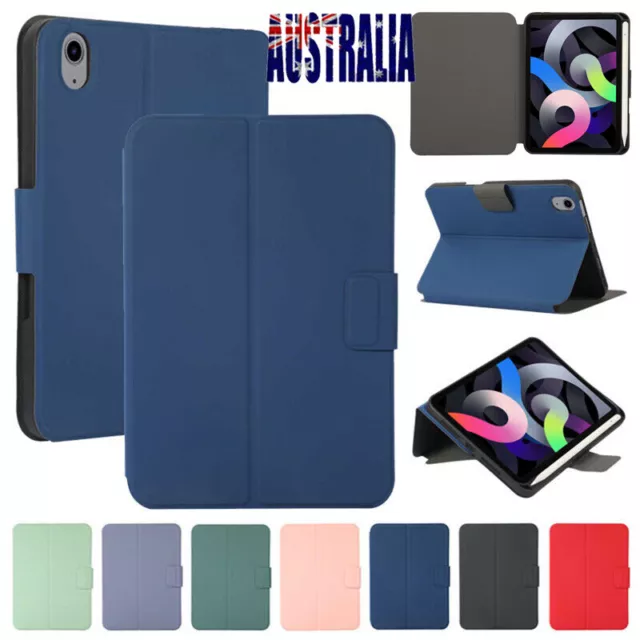 Smart Stand Case Magnetic Leather Cover For iPad 5 6 7 8 9 10th Gen Air Pro 3456