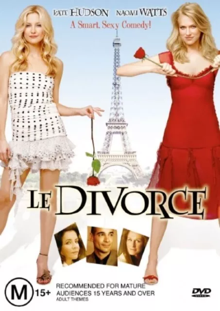 Express acceptere Forkorte LE DIVORCE DVD Kate Hudson VGC Fast Free Post $13.95 - PicClick AU