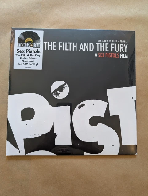 SEX PISTOLS THE Filth And The Fury LP RSD 2024 Red/White Vinyl New