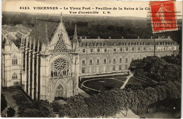 CPA Vincennes Le Fort Pavillon de la Reine (1347050)