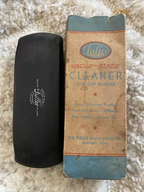 Vintage 1950s Fuller Brush Co. Vacuo-static Cleaner With Box 