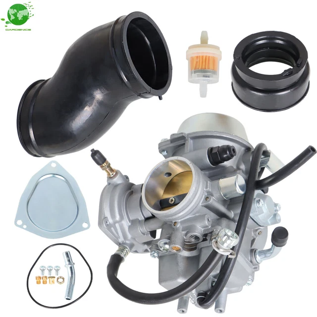 CARBURETOR W/ INTAKE Manifold For Yamaha Grizzly 660 YFM660F 4x4