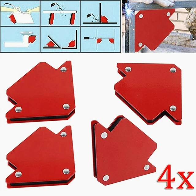 Équerre Magnétique De Soudure 150x102x16 Mm - 20 Kg De Force, Angles 45°/90°/135° - 11